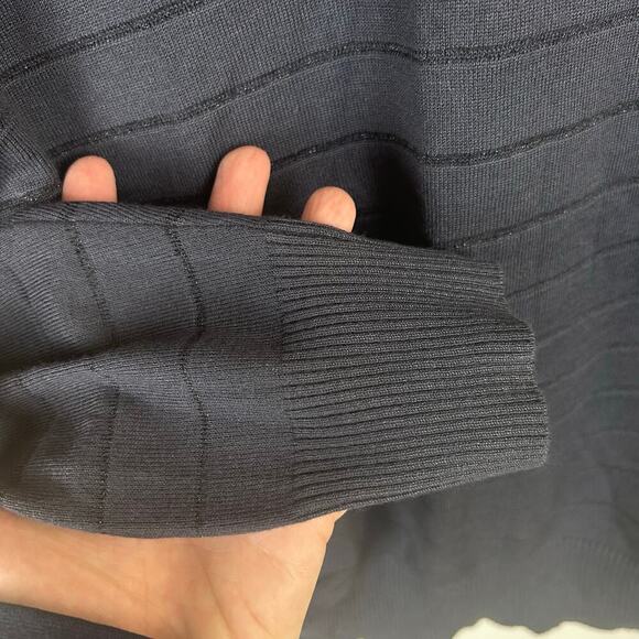 Maurices Cowl Neck Long Sweater Size 1X Gray Ruched Sides NEW - Picture 7 of 7